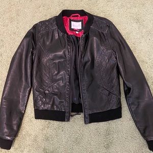 Leather jacket